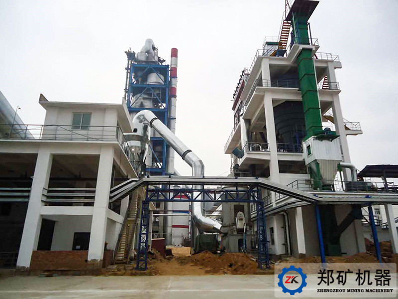 山東某集團(tuán)立磨煤粉制備站